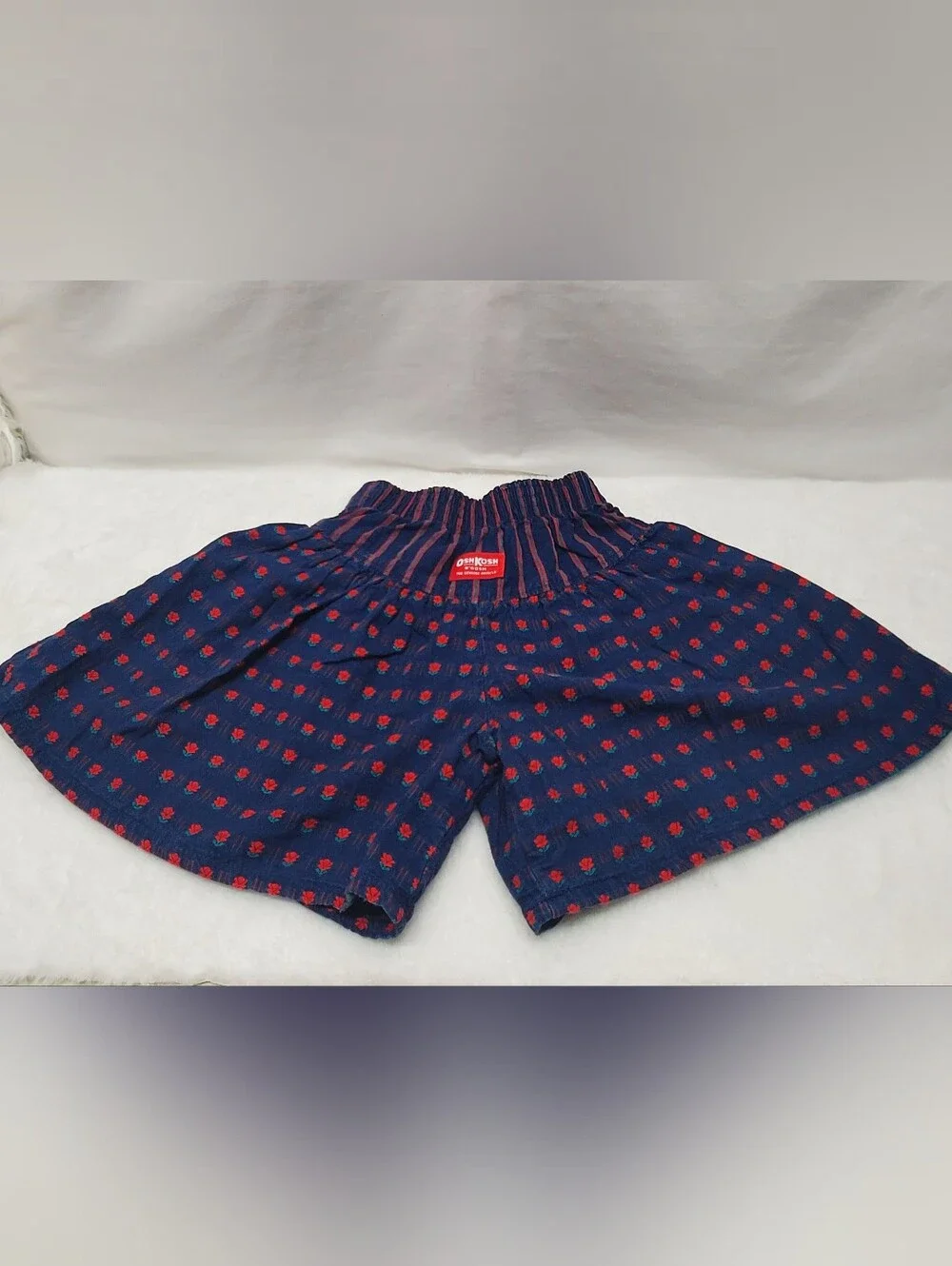 Rare 90s 80s vintage y2k bubble shorts oshkosh floral rose print Boys/girls